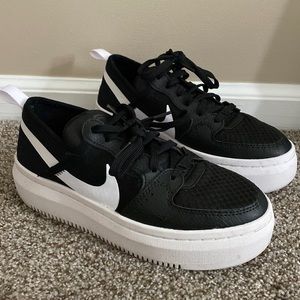 Nike Platform Air Force 1s